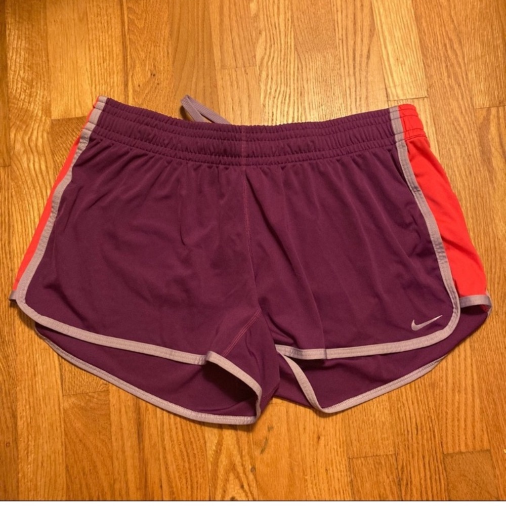 Purple dry fit shorts